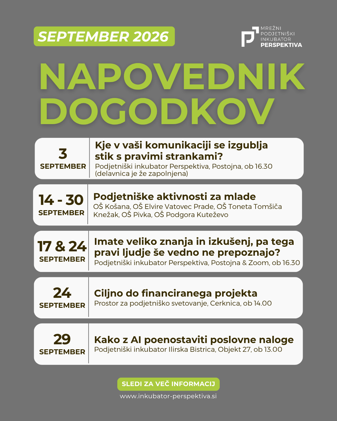 napovednik september